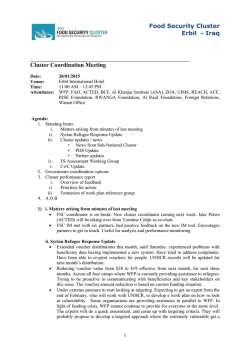 FSC Meeting Minutes 28 January 2015 (277.11 KB)