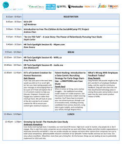 9:35am &ldquo;An Un-TED T