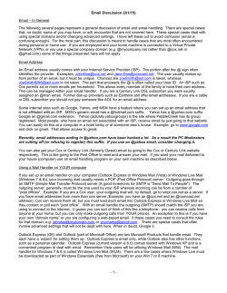 Email Discussion - pebblecreekcomputerclub.org