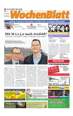Mit M.i.r.j.a nach Jenfeld?