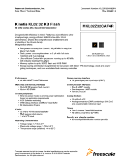 Data Sheet - Mouser Electronics