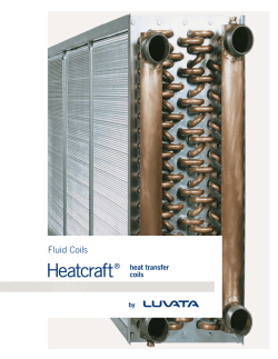 Fluid Catalog - Heatcraft Coil Calc program