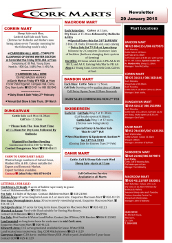 2015 Newsletters - Week 5