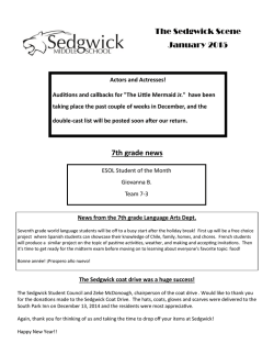 Sedgwick Scene - West Hartford Public Schools