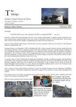 February Edition - Fieldon United Church of Christ