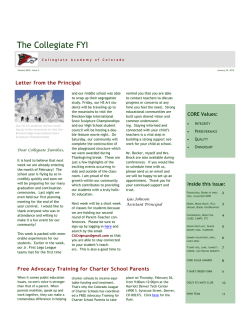 here - Collegiate Academy