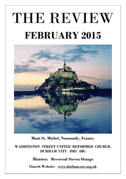 FEBRUARY 2015 - Waddington Street