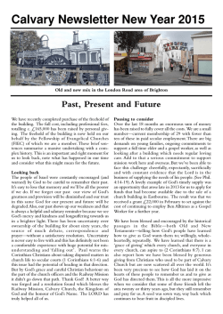 here. - Calvary Church &ndash; Brighton