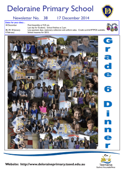 17 December 2014 - Department of Education Schools Websites