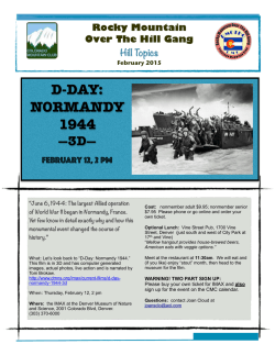 Over the Hill Gang Newsletter