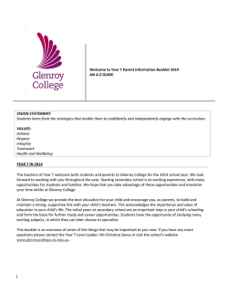 Year 7 Information Handbook