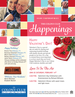 download our monthly calendar of events and newsletter!