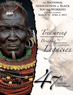 Download Conference Brochure - National Association of Black