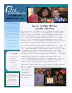 February - Santa Barbara Neighborhood Clinics