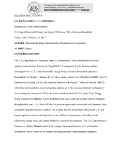 BILLING CODE 3510-DR-P U.S. DEPARTMENT OF COMMERCE