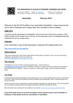National Association Newsletter