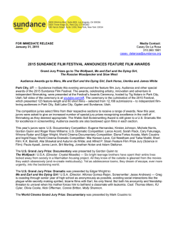 2015 sundance film festival announces feature film awards