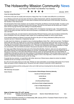 Mission Com News - Black Torrington Benefice