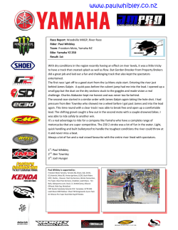 Race Report, River Race Paul Whibley