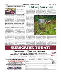 Northwoods Sporting Journal