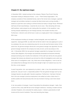 Chapter 01: My nightmare began