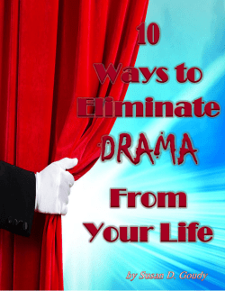 10 Ways to Eliminate Drama From Your Life