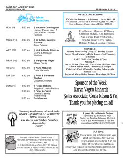 Rosary Altar Society (Hall)