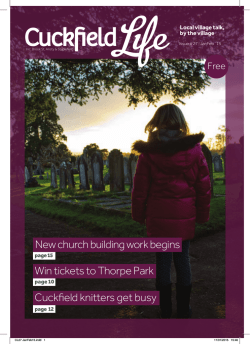 New church building work begins Win tickets to