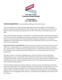 here - Near West Theatre