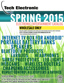 NEW - Tech Electronic