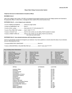Directory - Wayne State College