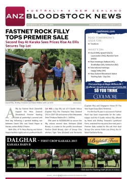 Read more - ANZ Bloodstock News