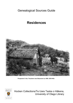 Residences - University of Otago