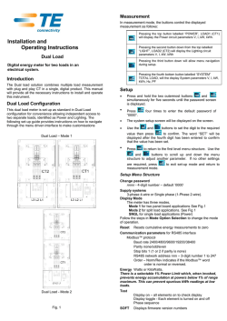 DL1 User Guide - Crompton Instruments