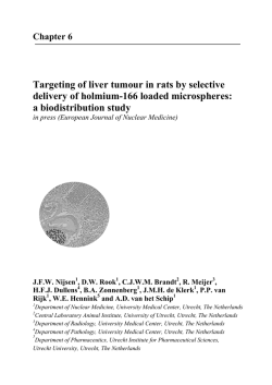 Targeting of liver tumour in rats by selective delivery