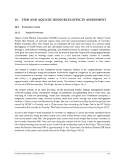 Chapter 14 - Yellowhead Mining Inc.