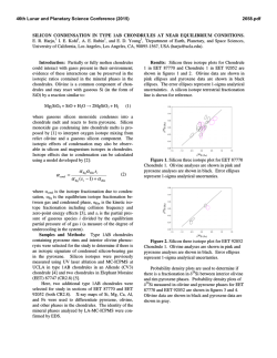 Silicon Condensation in Type 1AB Chondrules at Near Equilibrium