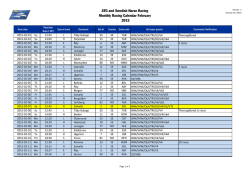 ATG and Swedish Horse Racing Monthly Racing