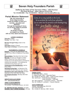 Seven Holy Founders Parish