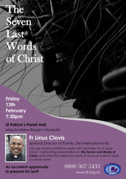 The Seven Last Words of Christ