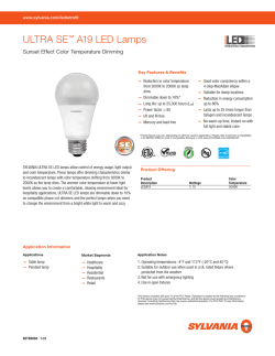 ULTRA SE&trade; A19 LED Lamps