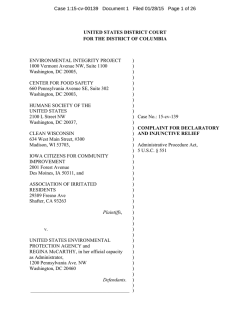 One - Environmental Integrity Project