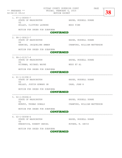 Civil Motions - Kitsap County Government