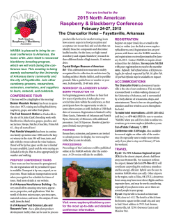 Conference Registration Brochure