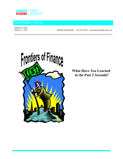 What Have You Learned in the Past 2 Seconds?