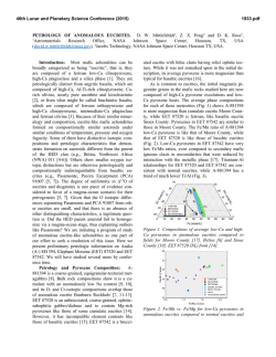 PETROLOGY OF ANOMALOUS EUCRITES. D. W. - USRA