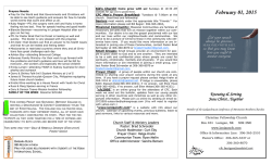 1 - Christian Fellowship Church