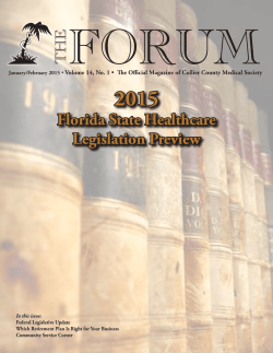 The Forum - Collier County Medical Society