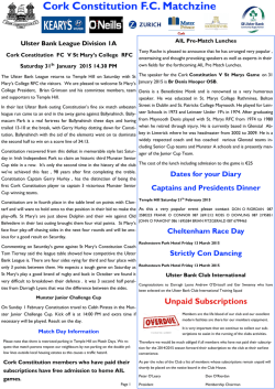 CCFC St Marys 31012015.pub - Cork Constitution Football Club