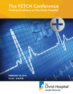 The FETCH Conference - The Christ Hospital